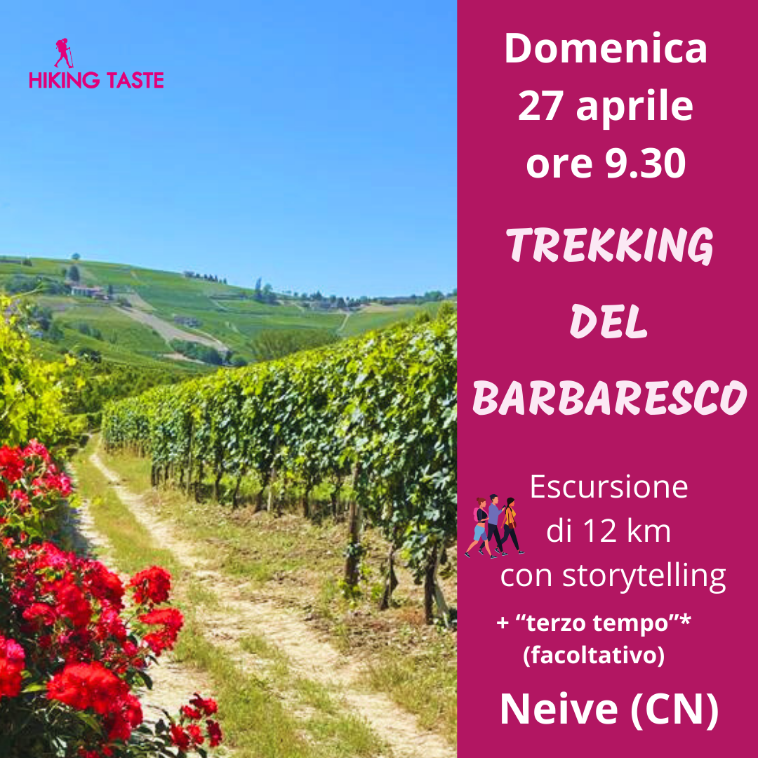 2025 1 Trekking del Barbaresco Locandina