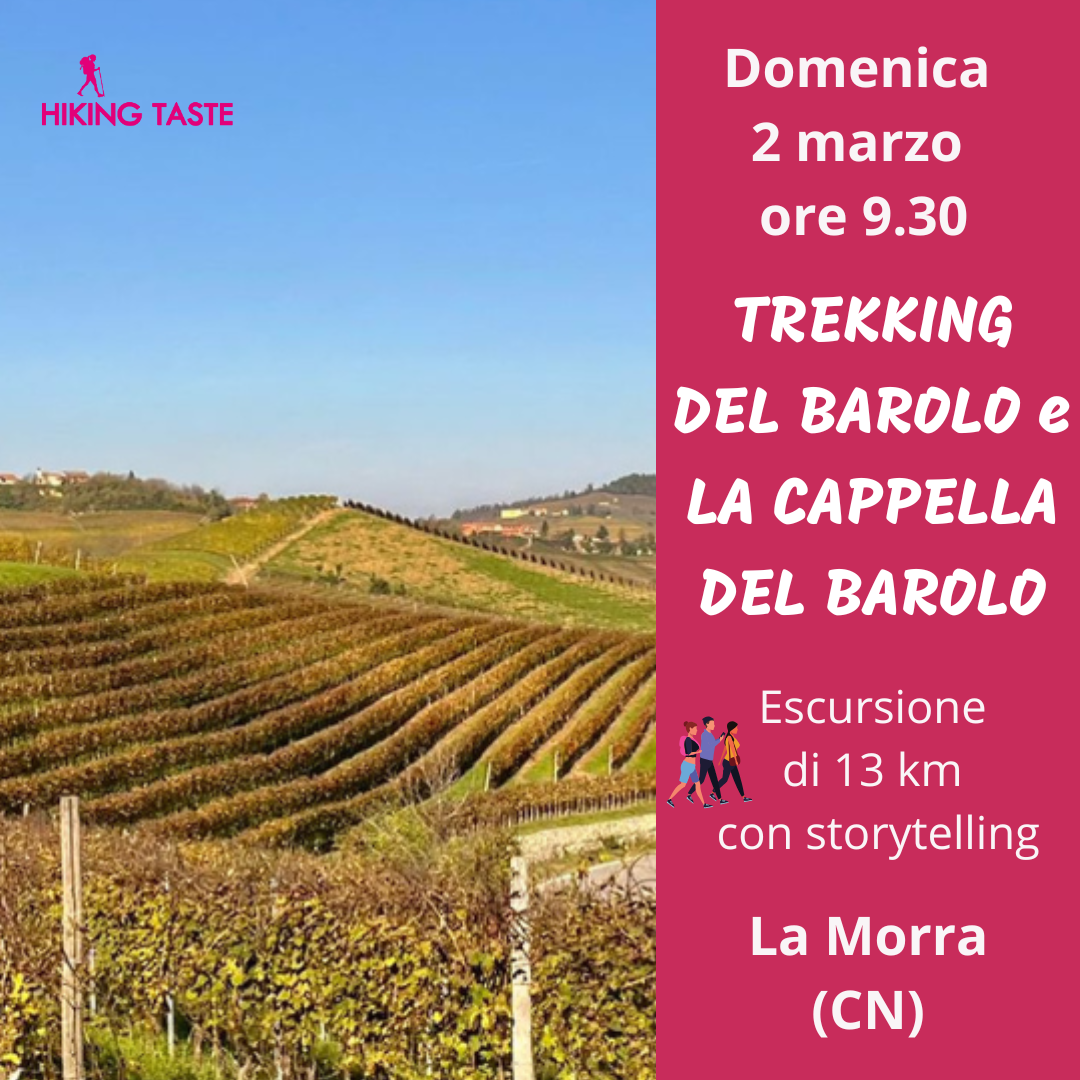 2025 1 Trekking del Barolo Locandina