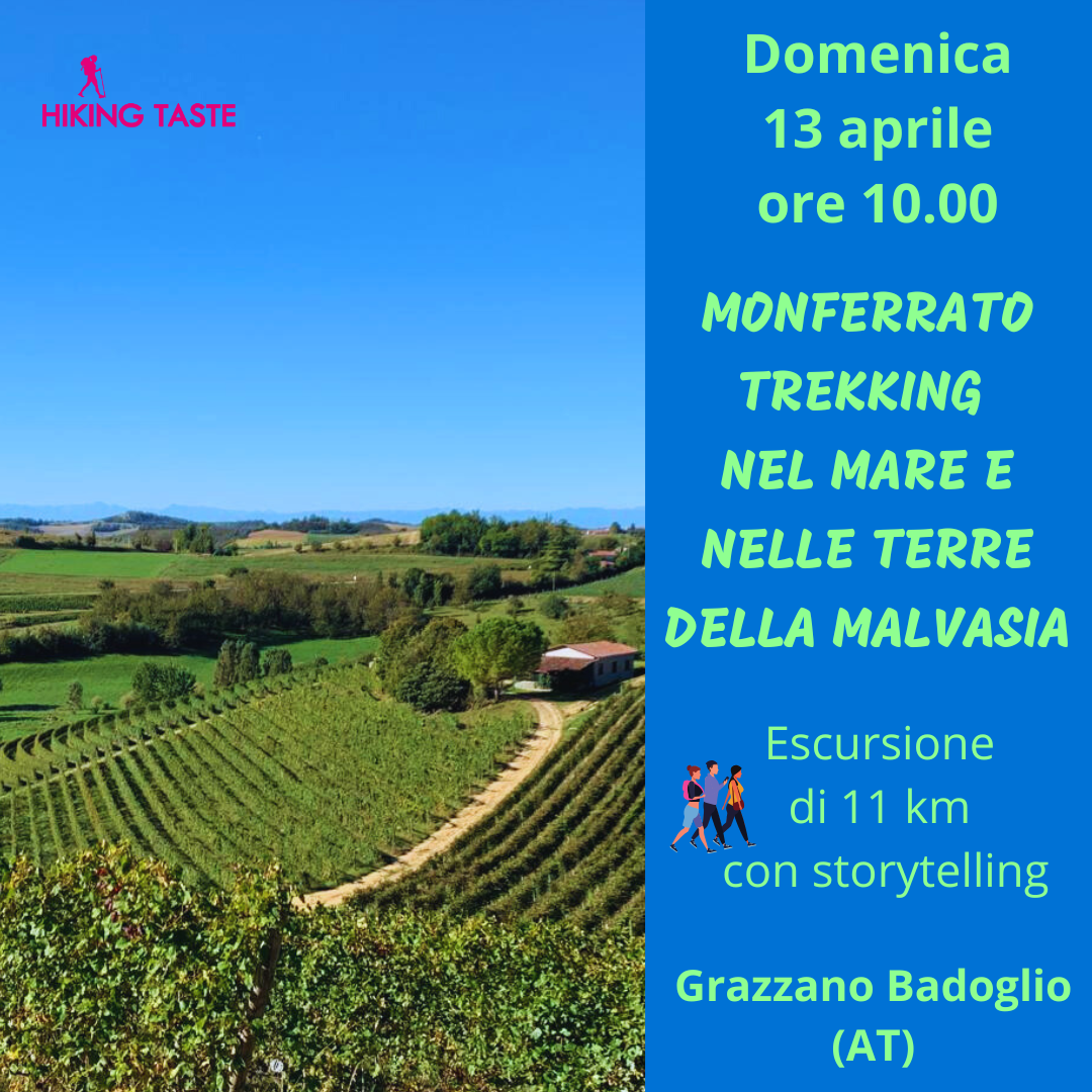 2025 1 Trekking nel mare e nelle terre della Malvasia Locandina